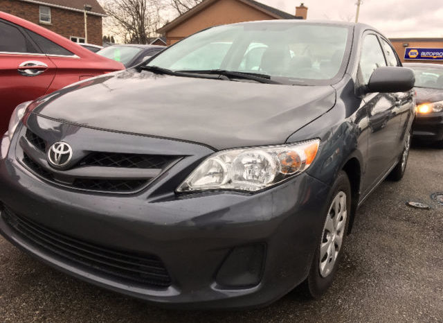 2013 Toyota Corolla Sedan