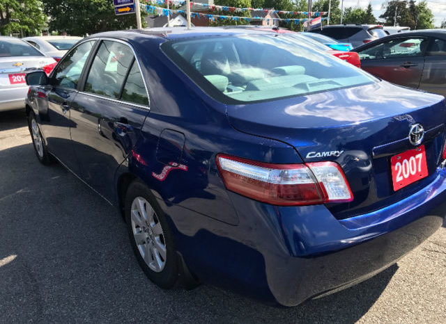 2007 Toyota Camry Hybrid, Accident free, Certified full