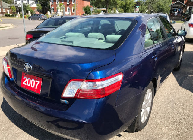 2007 Toyota Camry Hybrid, Accident free, Certified full