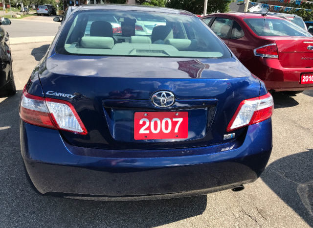 2007 Toyota Camry Hybrid, Accident free, Certified full