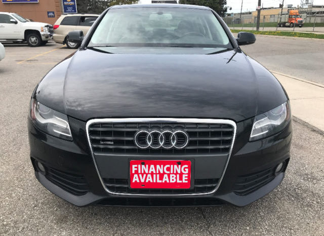 2011 Audi A4 Black Fully Loaded Certified e-tested full