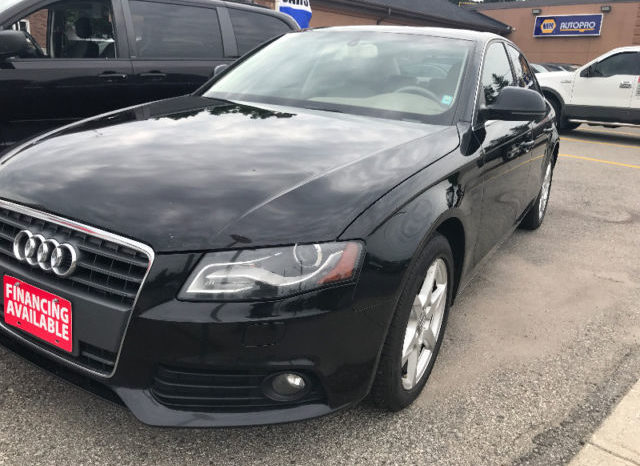 2011 Audi A4 Black Fully Loaded Certified e-tested full