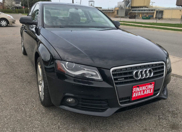 2011 Audi A4 Black Fully Loaded Certified e-tested full