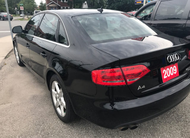 2011 Audi A4 Black Fully Loaded Certified e-tested full