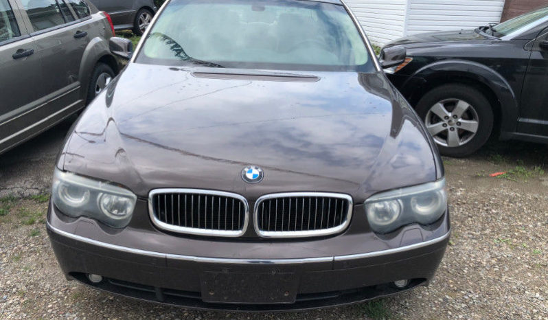 2003 BMW 745LI/Fully loaded/Navigation/Sunroof/leather Seats full