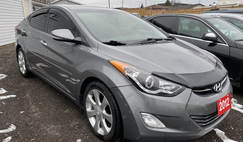 2012 Hyundai Elantra 4dr Sdn Auto Limited Automatic 1.8L 4-Cyl Gasoline full