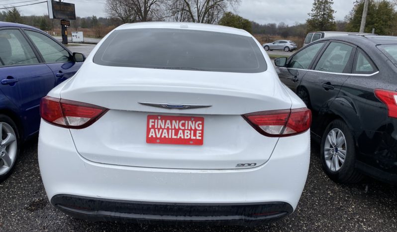 2015 Chrysler 200 4dr Sdn LX FWD Automatic 2.4L 4-Cyl Flex Fuel full