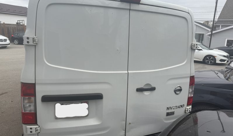 2012 Nissan nv 2500 full